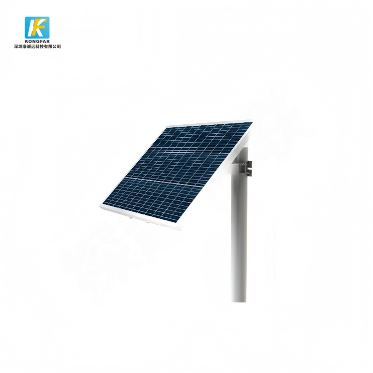Solar CCTV System 100W Panel 60Ah Battery for Remote Monitoring China Manufacturer