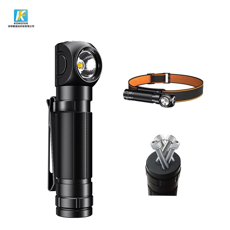 USB Rechargeable LED Headlamp with Motion Sensor for Hiking, Work & OEM Supply