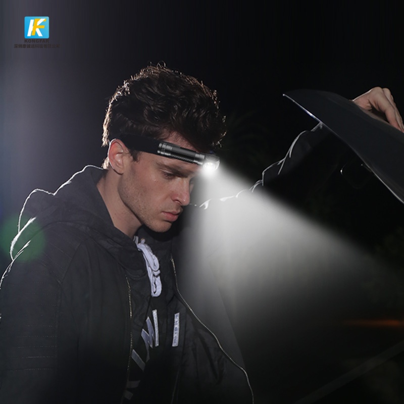 Rechargeable LED Headlamp 2000 Lumen Motion Sensor USB C Outdoor Industrial Light China OEM Supplier