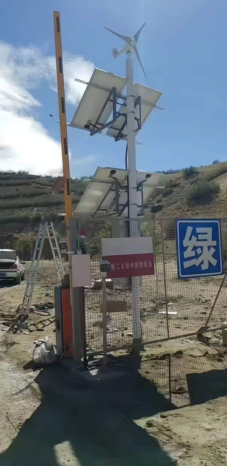 Off-grid solar gate automation for rural farm field entrance