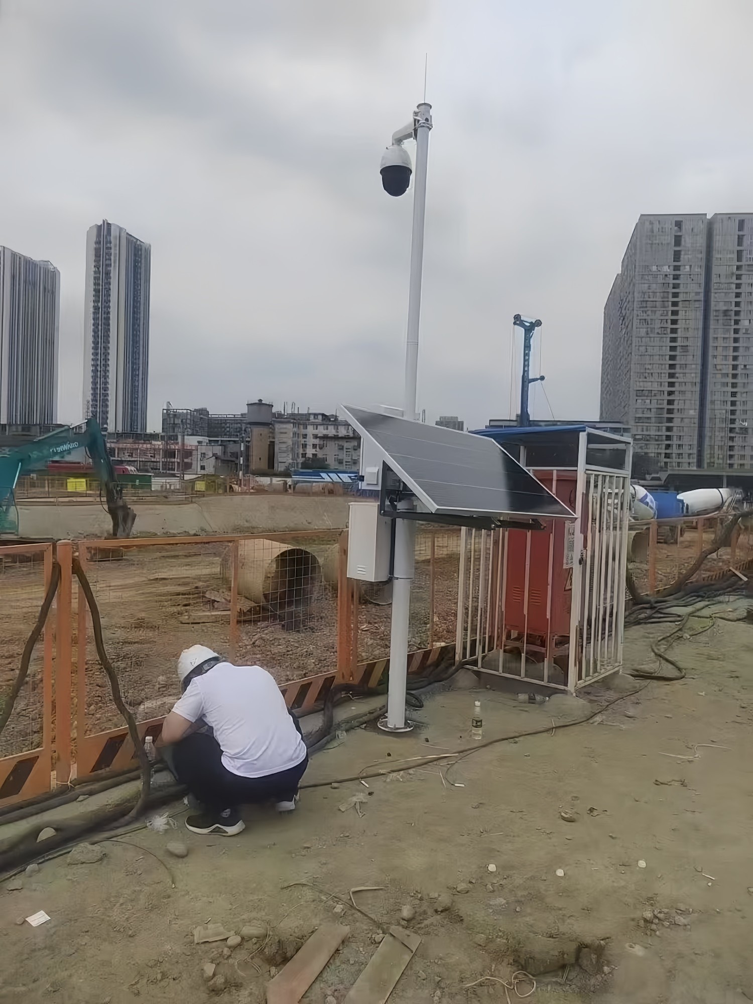 60W 30Ah Solar CCTV Kit for Remote Security Monitoring – Off-Grid Power Solution from China OEM