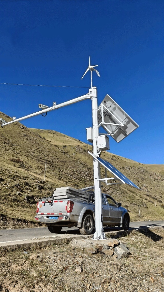 A field-deployed wind–solar hybrid power system supporting uninterrupted security surveillance in mountainous terrain with high humidity and rainfall in Ya'an, Sichuan, China