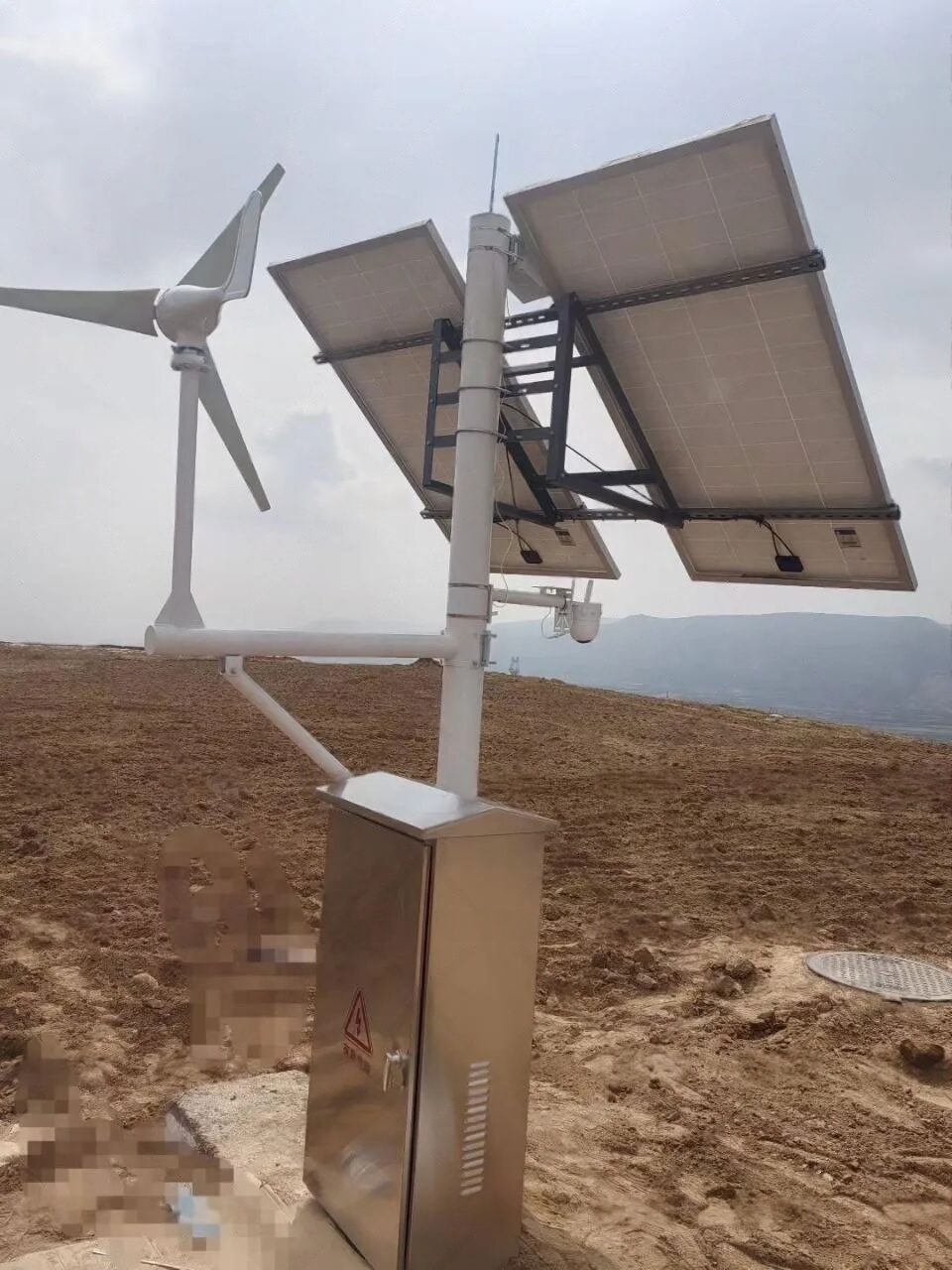 Wind-solar hybrid power system installation in remote smart agriculture sites demonstrates that structural support, protected enclosure placement, and hybrid energy recovery improve irrigation control reliability under farmland exposure, variable weather, and maintenance access constraints