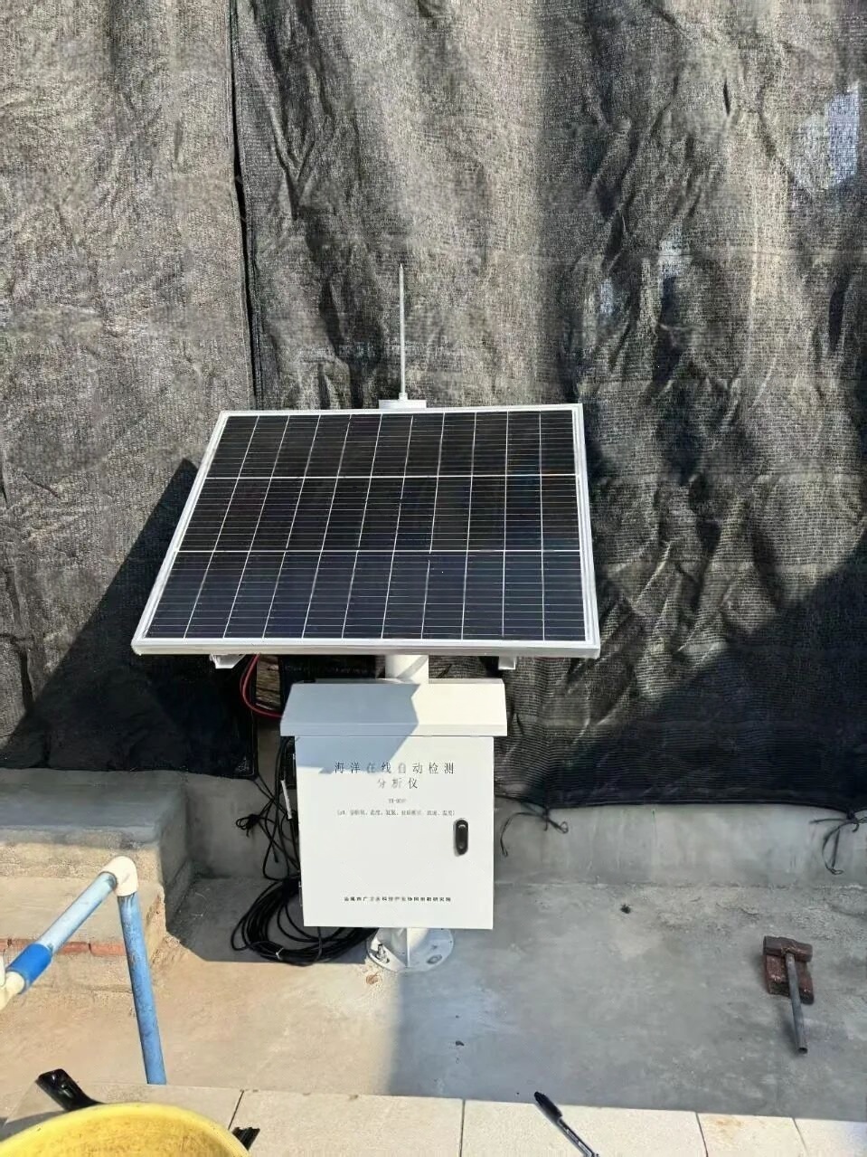 Integrated solar power supply system for marine online monitoring equipment demonstrates that photovoltaic generation, protected enclosure design, and storage-backed power architecture can support continuous data collection under coastal outdoor exposure and unattended monitoring constraints